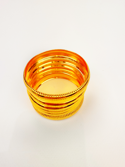Classic Gold Polished Kada Bangles