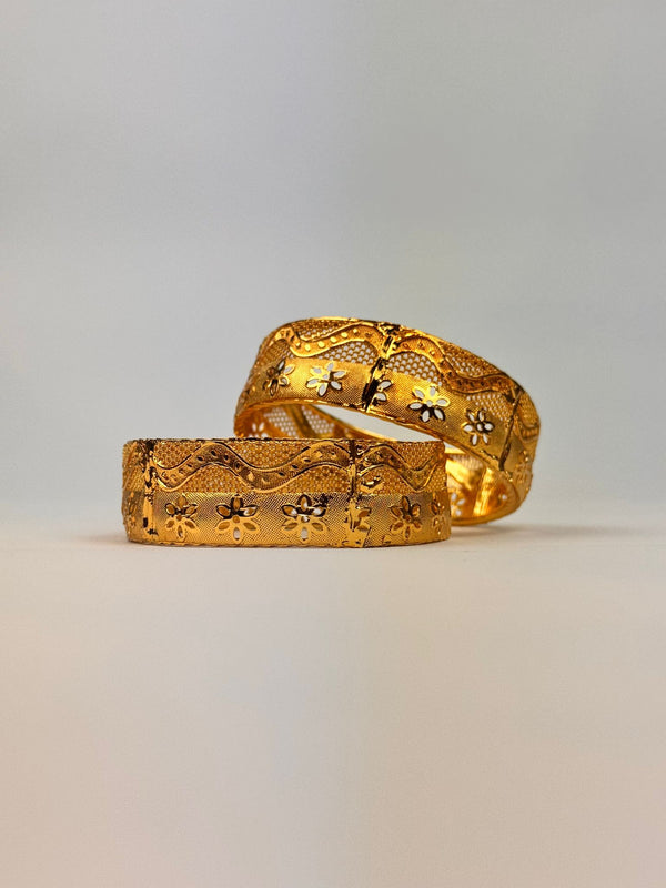 22K Gold Polished Plated Bangel