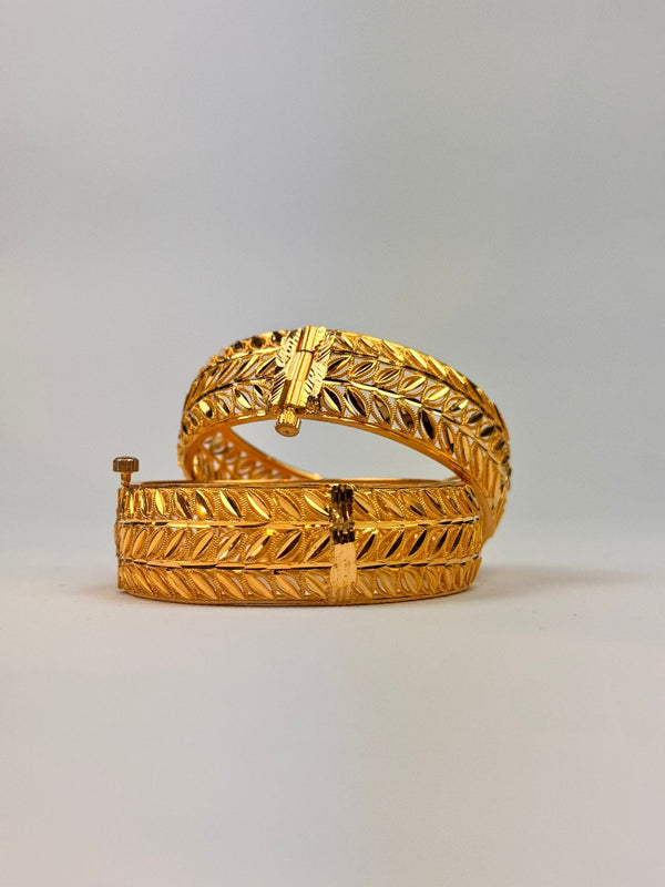 22K Gold Polished Plated Bangel