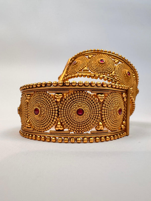 Antique Openable Bangles With Gold Plating