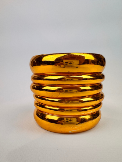 Classic Set of 6 Radiant Gold-Plated Bangles
